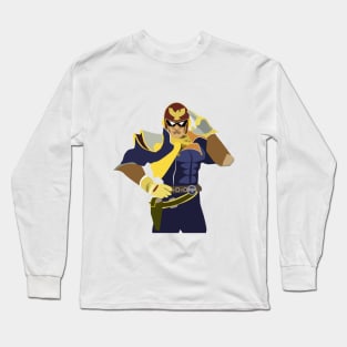 Captain Falcon Salute Long Sleeve T-Shirt